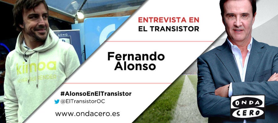 Fernando Alonso en El Transistor Fernando Alonso en El Transistor