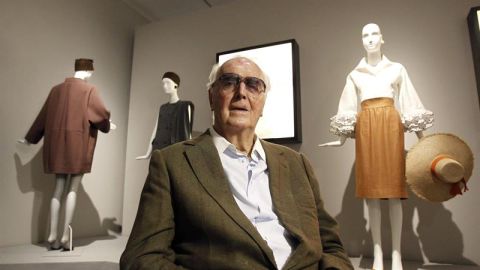 El dise&ntilde;ador franc&eacute;s Hubert de Givenchy