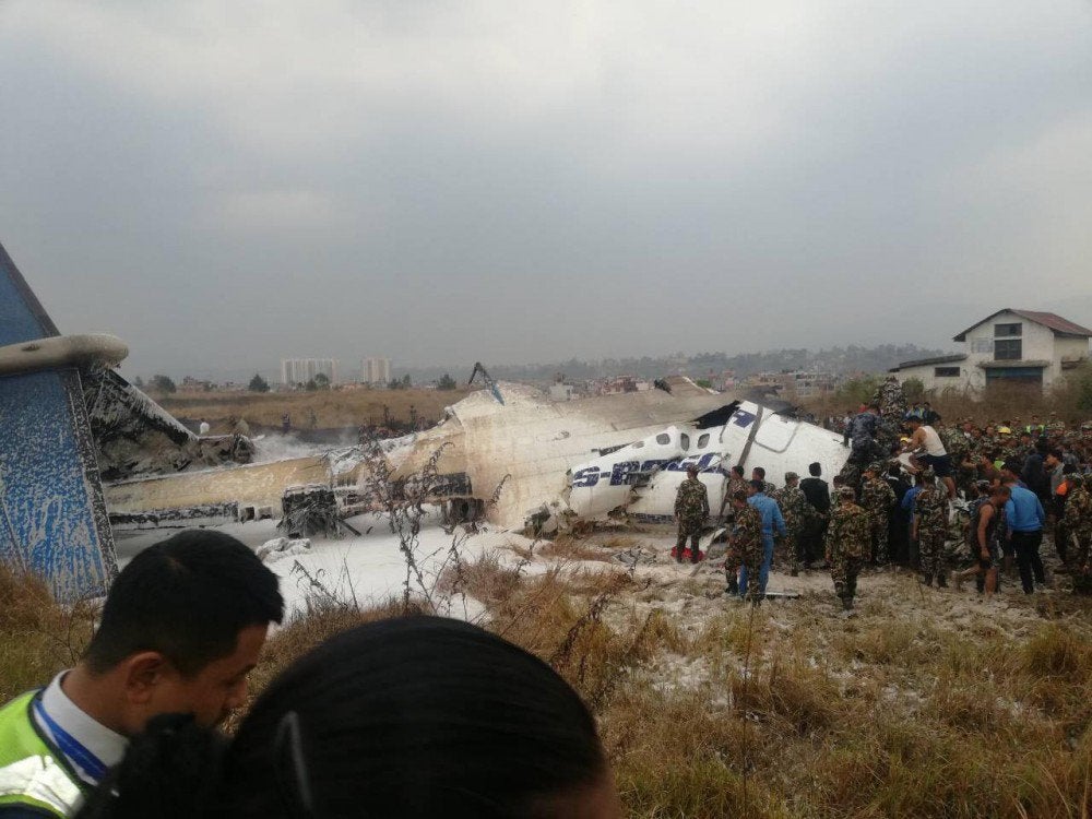 Confirman la muerte del piloto del avión que se estrelló en Nepal Confirman la muerte del piloto del avión que se estrelló en Nepal