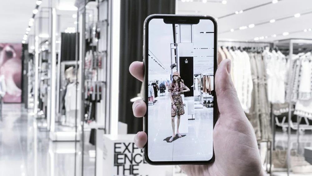 La nueva aplicación de Zara de realidad aumentada