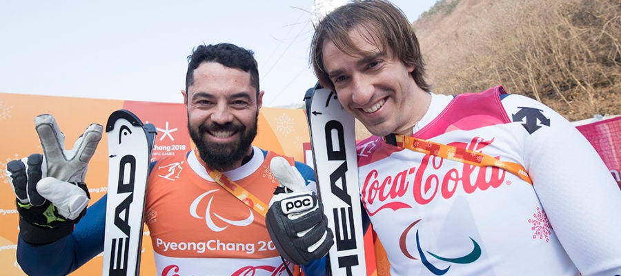 Santacana y Galindo celebran la medalla Santacana y Galindo celebran la medalla