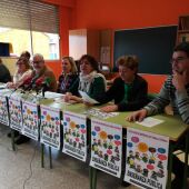 Rueda de Prensa en favor de la enseñanza publica
