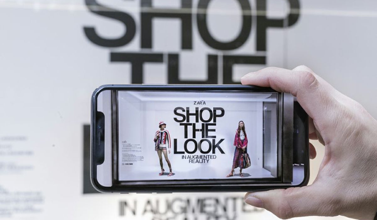 Zara probará la realidad aumentada en 120 tiendas Zara probará la realidad aumentada en 120 tiendas
