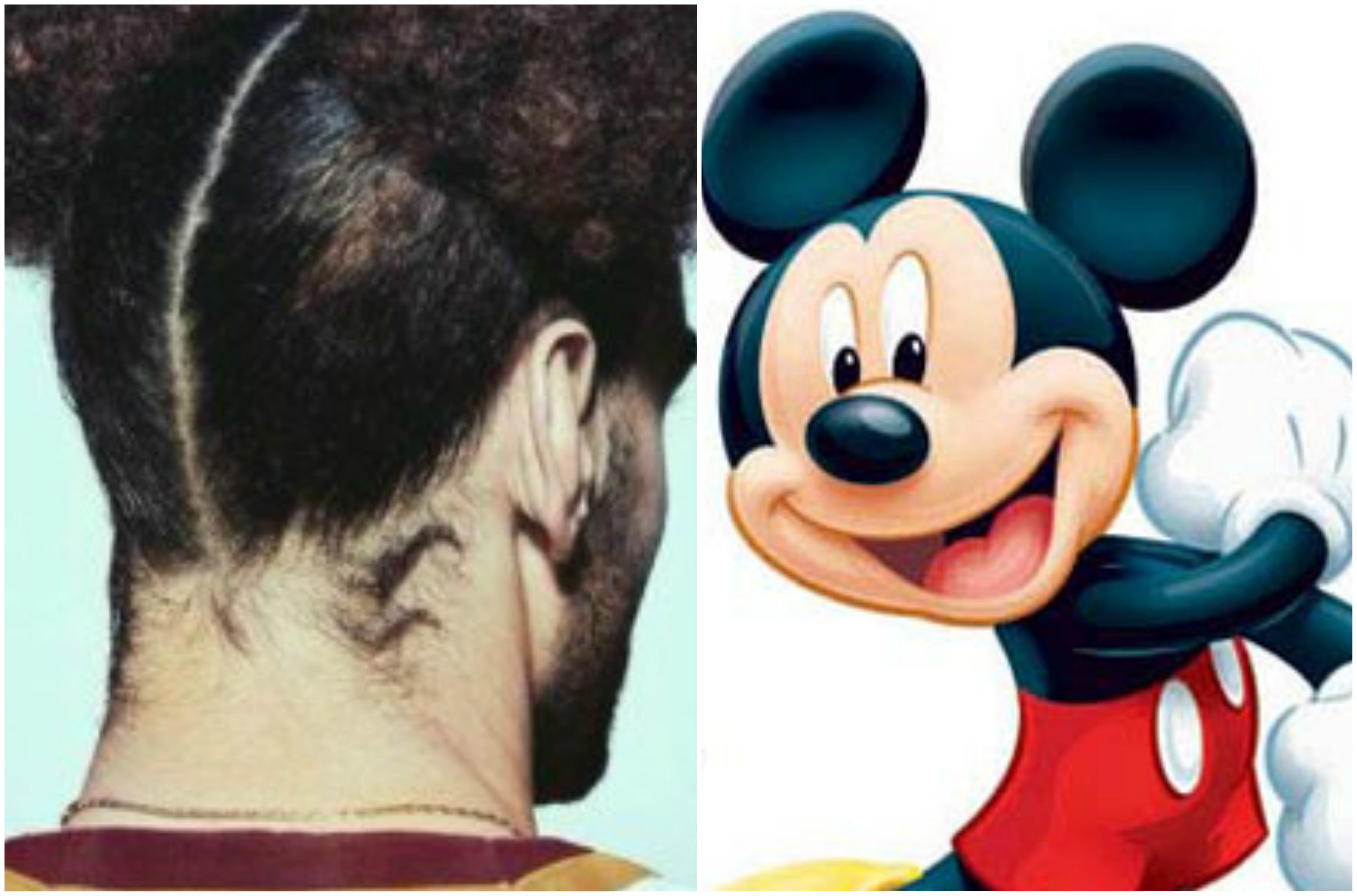 El nuevo 'look' de Fellaini a lo Mickey Mouse desata las bromas en las redes sociales El nuevo 'look' de Fellaini a lo Mickey Mouse desata las bromas en las redes sociales