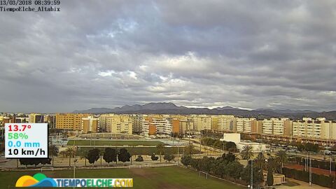 Captura de imagen de la webcam de TiempoElche en Altabix