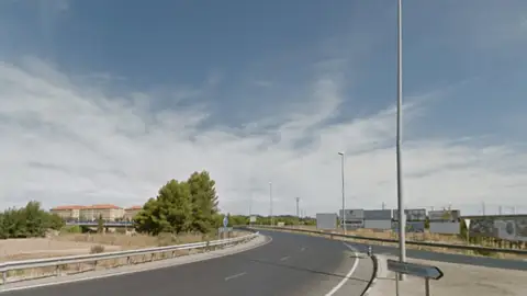 Rotonda sobre la A-43 entre Ciudad Real y Miguelturra Rotonda sobre la A-43 entre Ciudad Real y Miguelturra