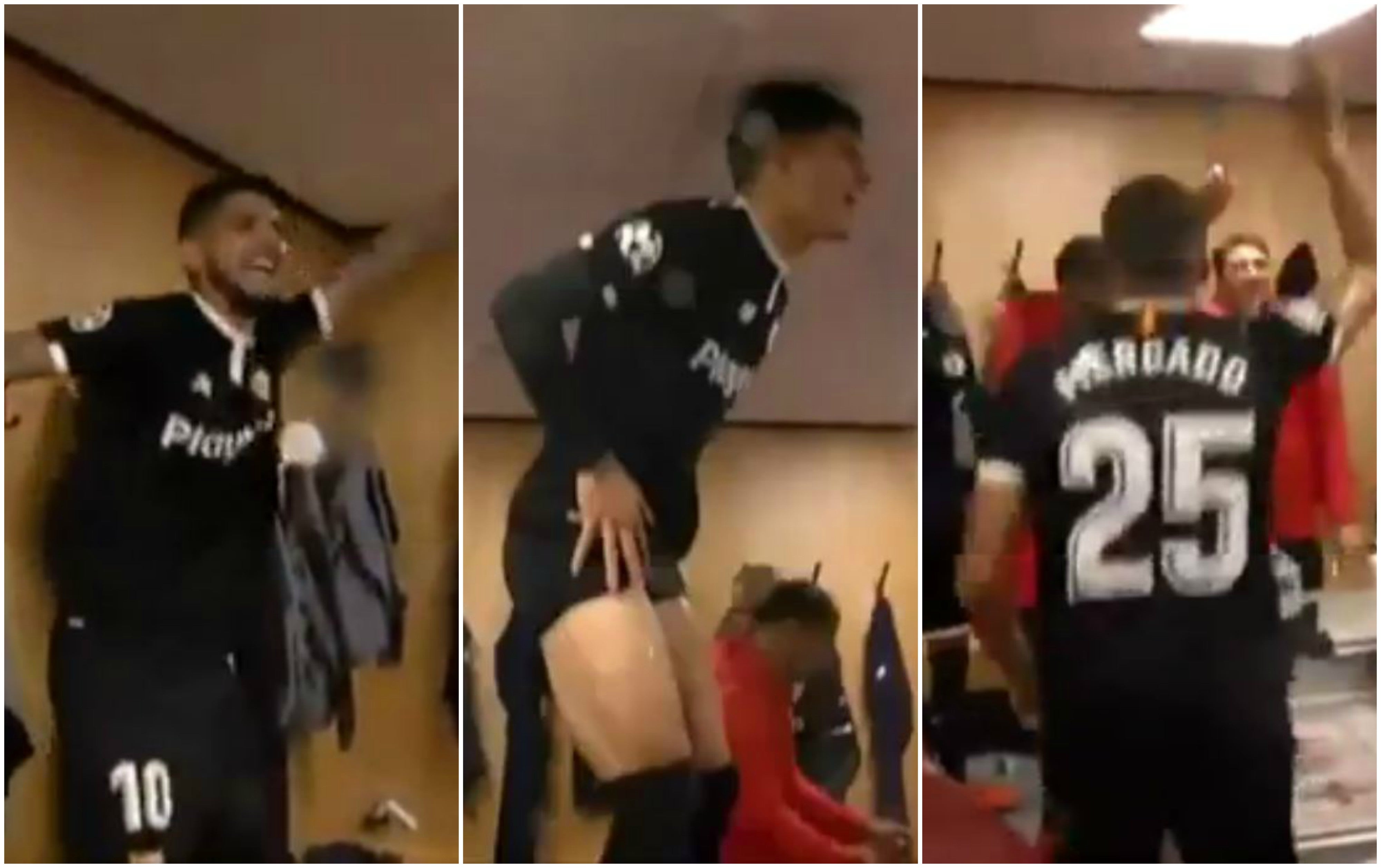 "Suben y bajan, parecen un ascensor": los jugadores del Sevilla se acuerdan del Betis... y Sergio León contesta "Suben y bajan, parecen un ascensor": los jugadores del Sevilla se acuerdan del Betis... y Sergio León contesta