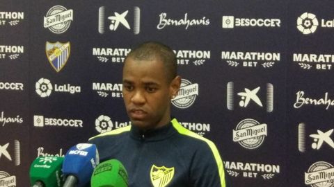 Diego Rolan, jugador del M&aacute;laga