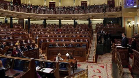 Rajoy en el pleno monogr&aacute;fico sobre pensiones