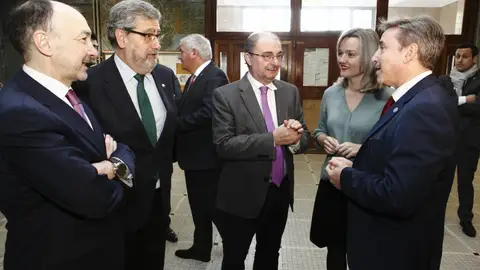 El presidente, Javier Lambán El presidente, Javier Lambán
