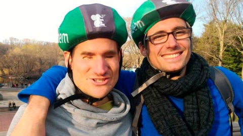 Los hermanos Sergio y Juanma