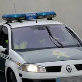 Un vehículo de la Guardia Civil Un vehículo de la Guardia Civil
