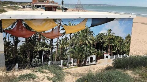 Tourist Info de la playa de La Marina de Elche