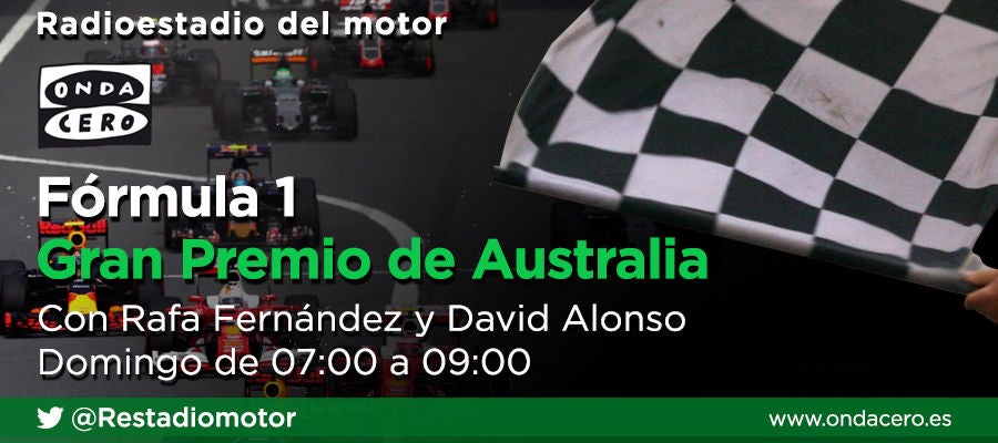 Radioestadio del motor: GP de Australia de F1 Radioestadio del motor: GP de Australia de F1