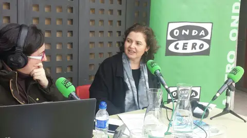 Ana Fierro y Belén Ildefonso Día Mundial del Agua en el Botánico de Gijón