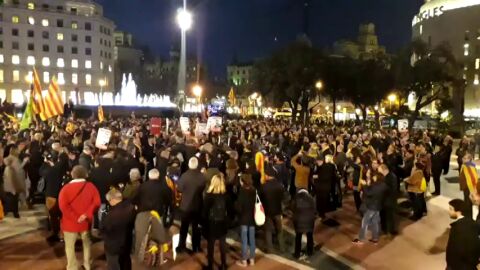Protestas en Barcelona