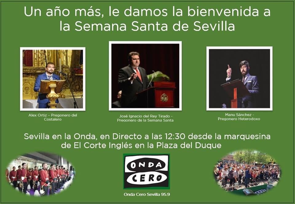 Sevilla en la Onda / 23 de Marzo de 2018. Sevilla en la Onda / 23 de Marzo de 2018.