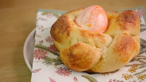 La mona de pascua perfecta. Aquí está esta joyita.