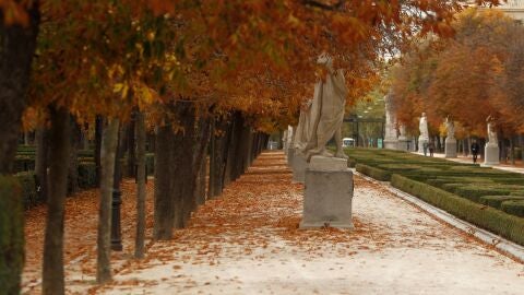 Vista del parque madrile&ntilde;o de El Retiro