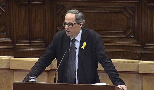 JxCat pide unidad ante la "deshumanización" de 155 y promete: "No fallaremos" JxCat pide unidad ante la "deshumanización" de 155 y promete: "No fallaremos"