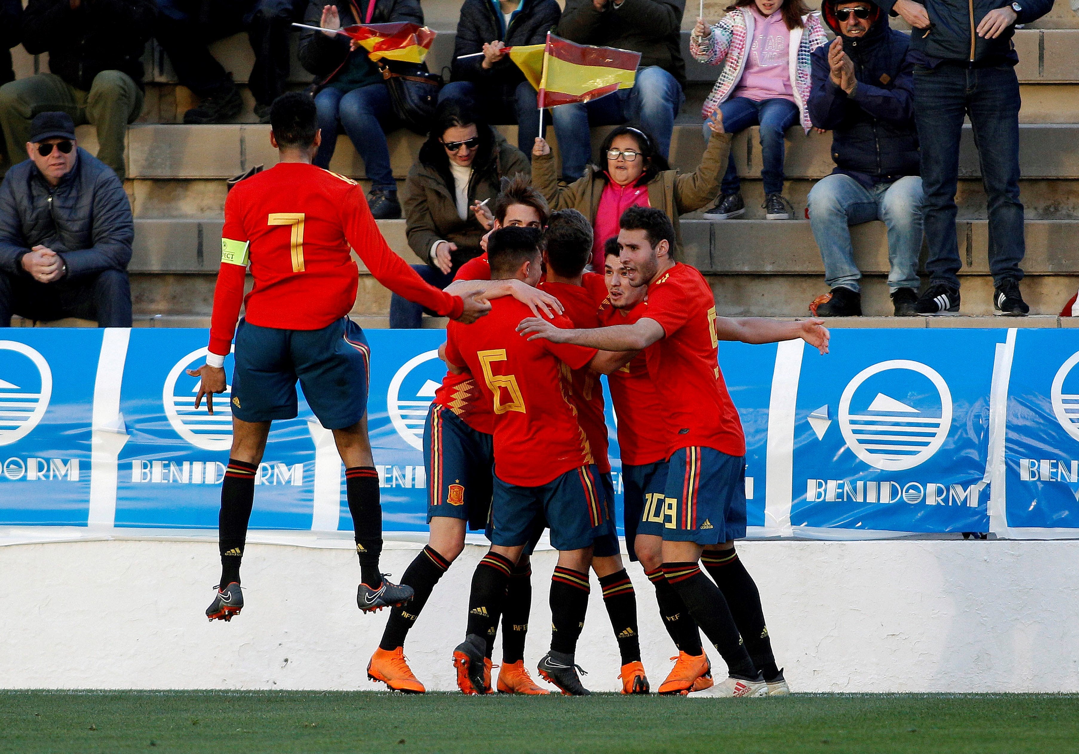 España sub-19 golea a Bélgica y se jugará el pase al Europeo ante Francia España sub-19 golea a Bélgica y se jugará el pase al Europeo ante Francia