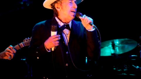 Bob Dylan en una imagen de archivo