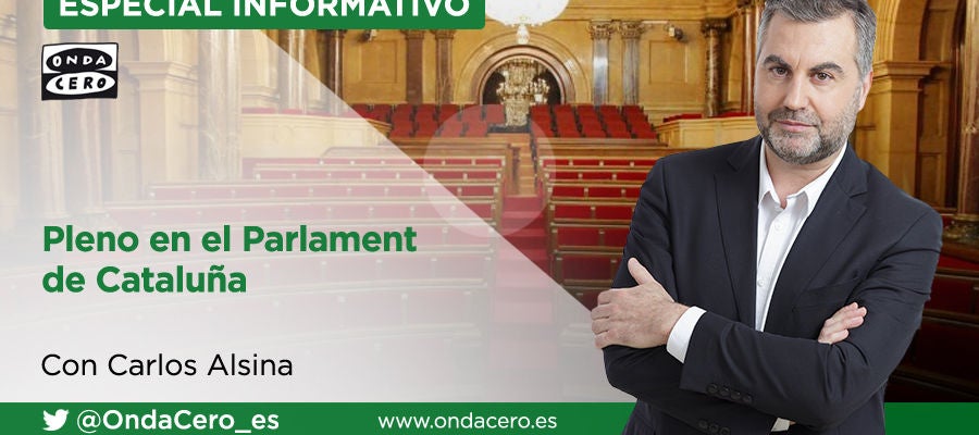 Especial Informativo: Pleno en el Parlament de Cataluña Especial Informativo: Pleno en el Parlament de Cataluña