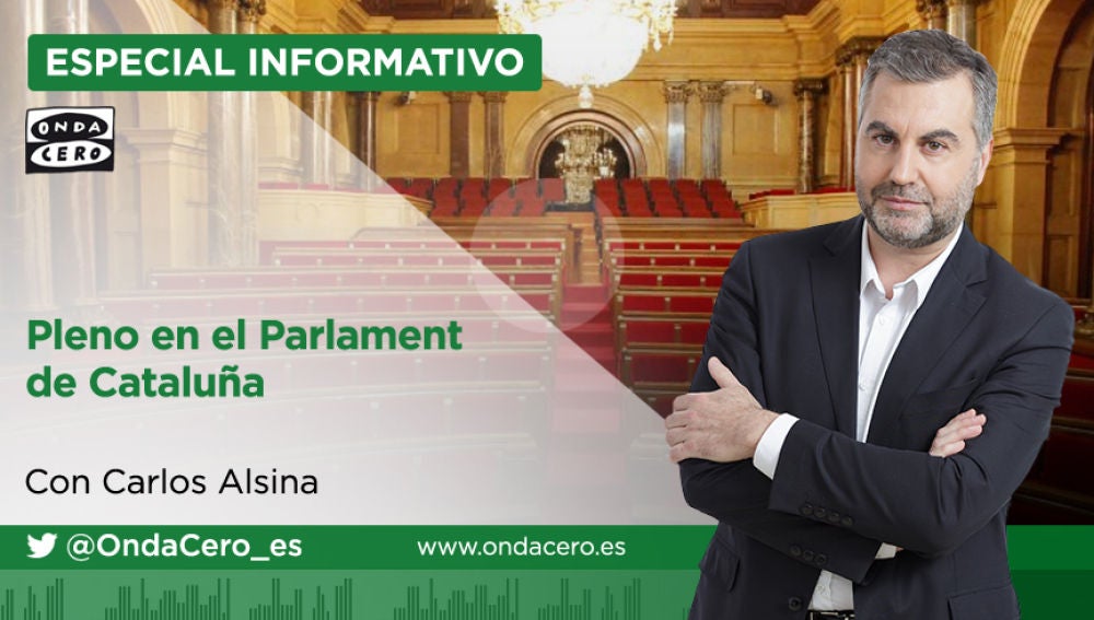 Especial Informativo: Pleno en el Parlament de Cataluña