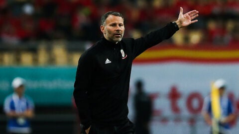Ryan Giggs como seleccionador del Gales