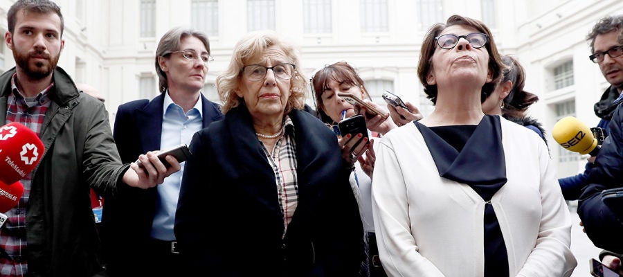Manuela Carmena e Inés Sabanés Manuela Carmena e Inés Sabanés