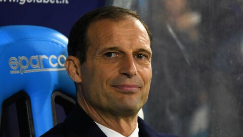 Allegri, en el banquillo