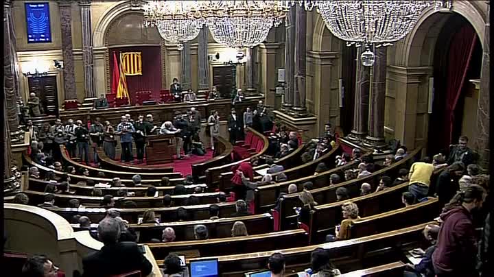 Sigue en directo el pleno en el Parlament de Cataluña Sigue en directo el pleno en el Parlament de Cataluña