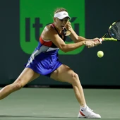 Caroline Wozniacki en el torneo de Miami Caroline Wozniacki en el torneo de Miami
