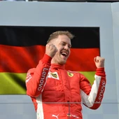 Vettel celebra un triunfo Vettel celebra un triunfo