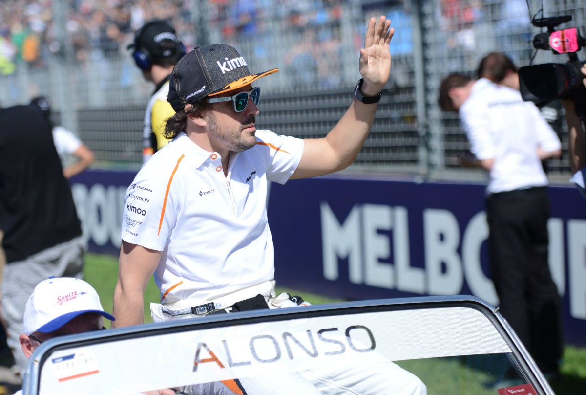 Fernando Alonso, elegido 'piloto del día' por los aficionados en el GP de Australia Fernando Alonso, elegido 'piloto del día' por los aficionados en el GP de Australia