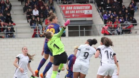 Partido entre el Madrid CFF y el FC Barcelona
