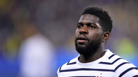 Umtiti, antes del partido contra Colombia