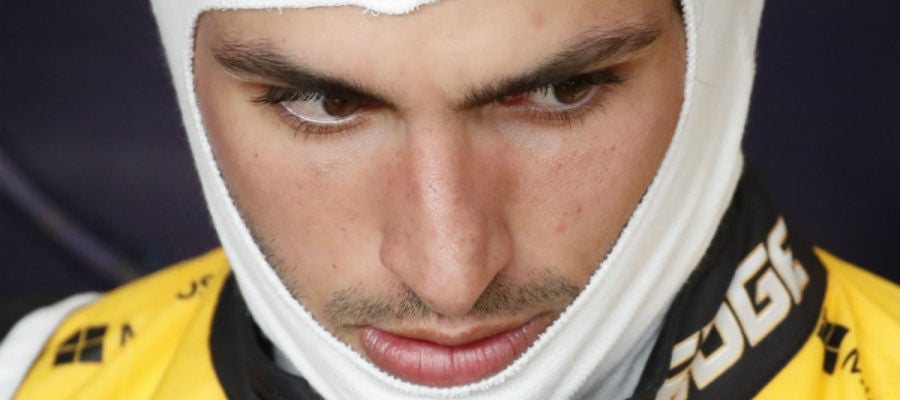 Carlos Sainz, con gesto serio Carlos Sainz, con gesto serio