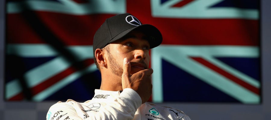 Lewis Hamilton, contrariado Lewis Hamilton, contrariado