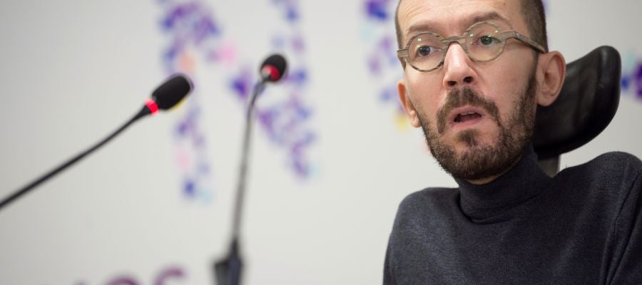 El portavoz de Podemos Pablo Echenique El portavoz de Podemos Pablo Echenique