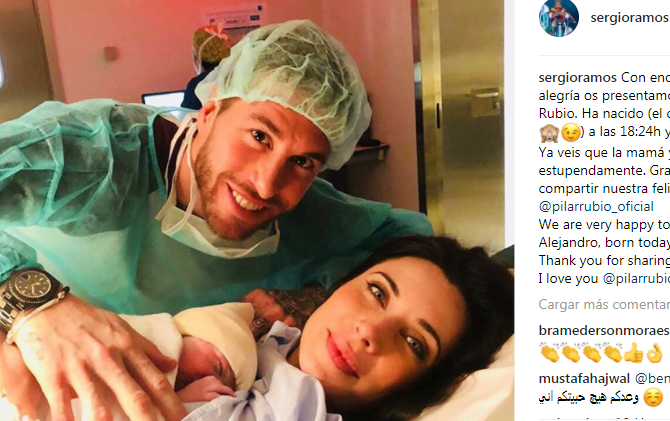 El guiño de Sergio Ramos tras el nacimiento de su hijo... el 'Domingo de Ramos' El guiño de Sergio Ramos tras el nacimiento de su hijo... el 'Domingo de Ramos'