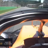 Cámara on-board de Alonso Cámara on-board de Alonso