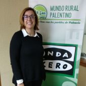 La presidenta de la Diputación de Palencia, Ángeles Armisén, hoy en Palencia en la Onda