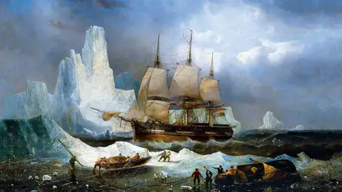 La expedición perdida de John Franklin. La expedición perdida de John Franklin.