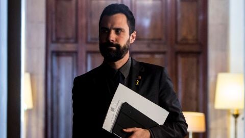 El presidente del Parlament de Catalu&ntilde;a, Roger Torrent