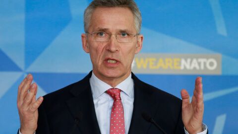 El secretario general de la OTAN, Jens Stoltenberg