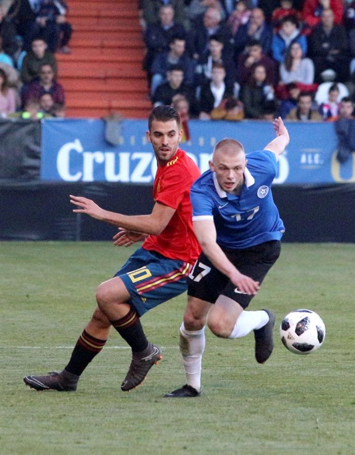 Dani Ceballos: "Hemos aprovechado el partido y tenemos ya encarrilado el Europeo" Dani Ceballos: "Hemos aprovechado el partido y tenemos ya encarrilado el Europeo"