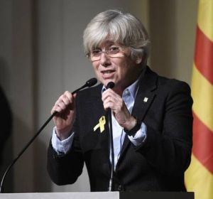 La exconsellera Clara Ponsatí La exconsellera Clara Ponsatí