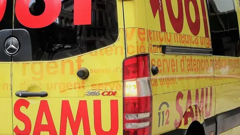 Ambulancia del Servicio de Atención Médica Urgente 061 de las Baleares