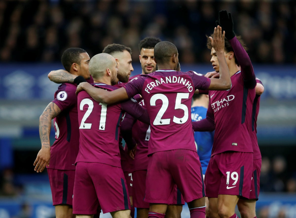 El Manchester City derrota al Everton y podría ser campeón ante el United El Manchester City derrota al Everton y podría ser campeón ante el United
